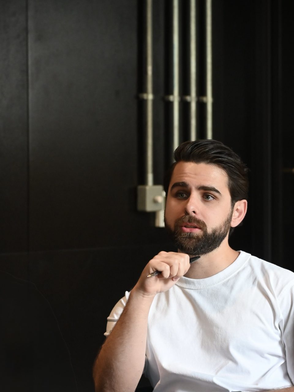 Gavin Pieterse, founder of Ideal and Digital, at a meeting table